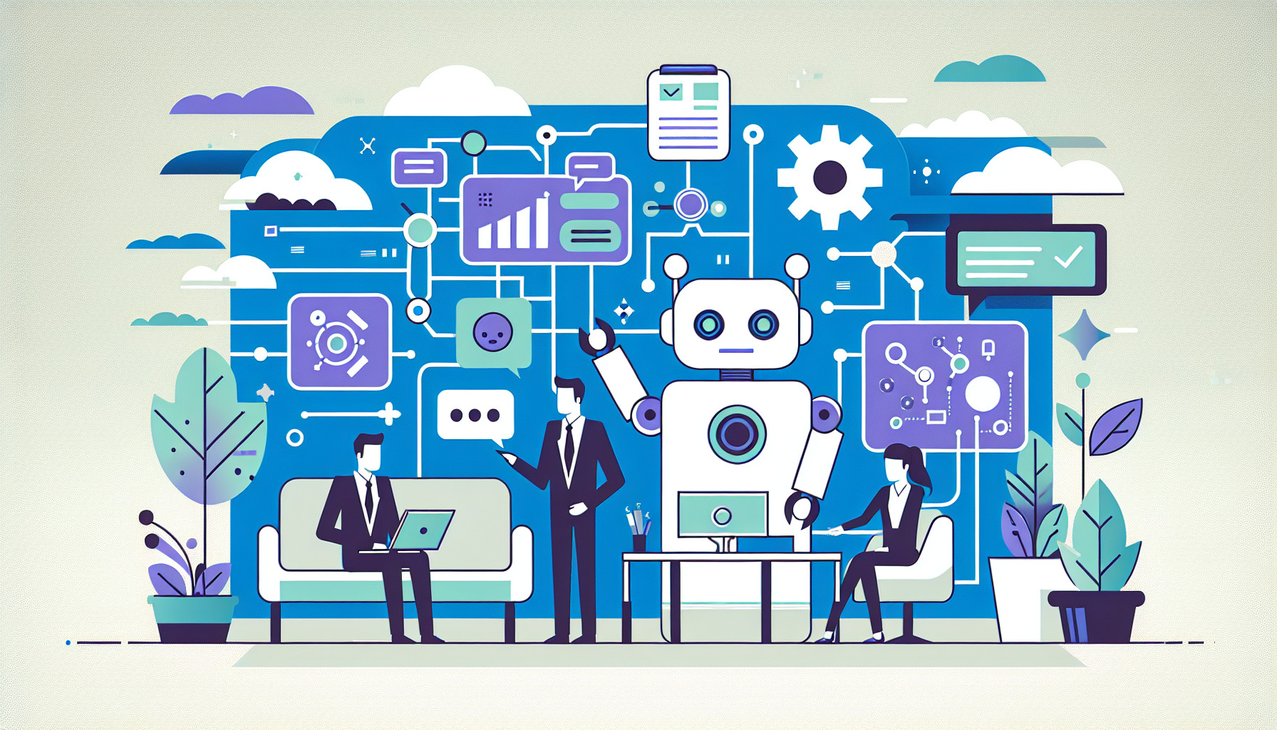 [Интеграция чат-ботов с различными сервисами для автоматизации бизнес-процессов]